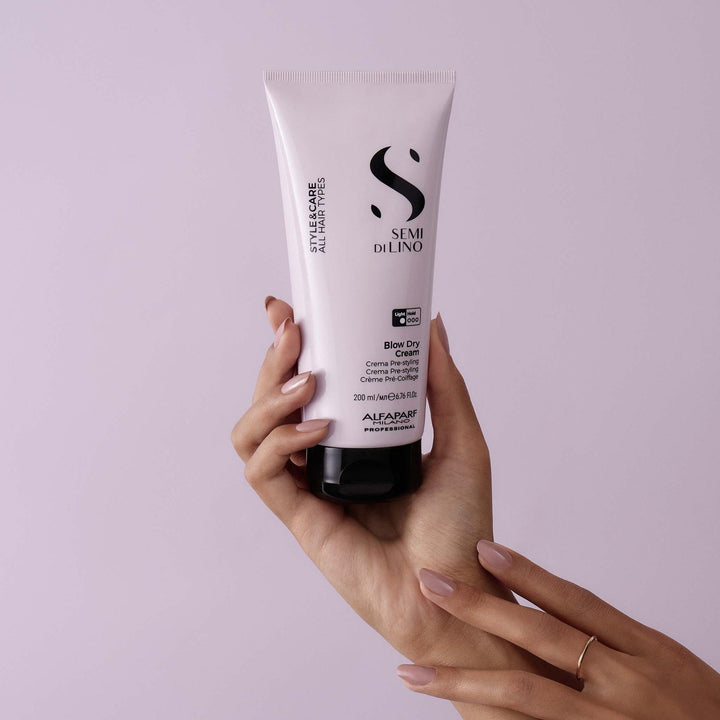 Крем для захисту волосся під час сушіння Blow Dry Cream Semi Di Lino Style &amp; Care Alfaparf Milano