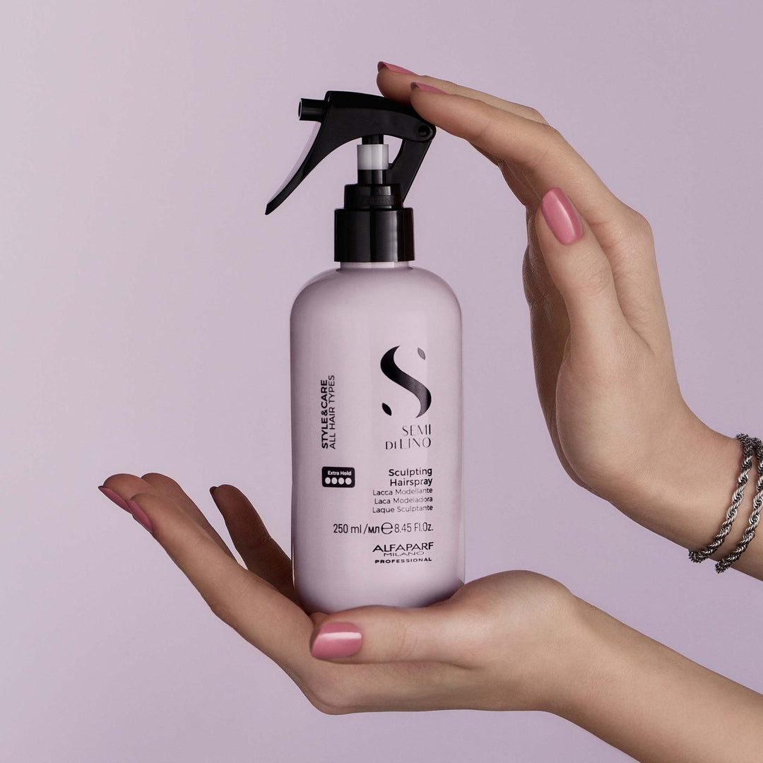 Лак для волосся скульптуруючий без газу Sculpting Hairspray Style Stories Alfaparf Milano