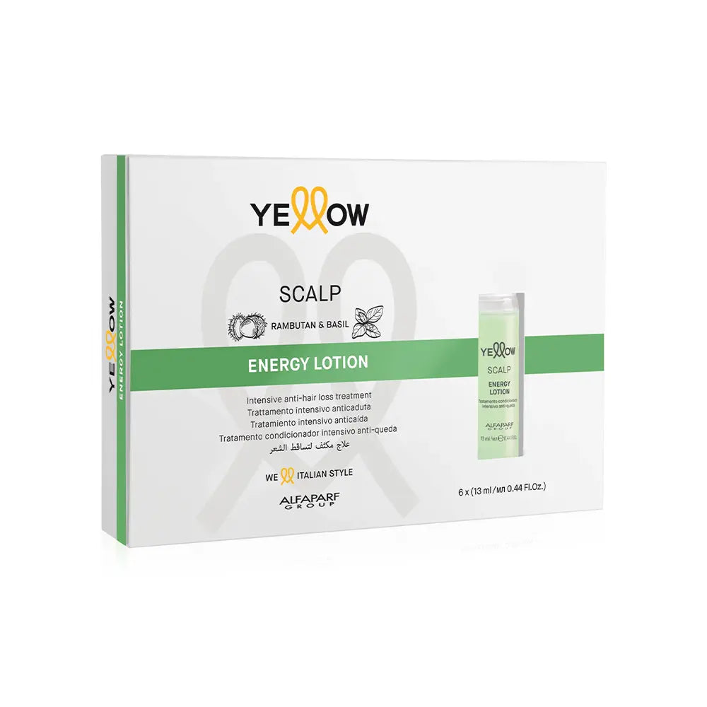 Лосьон против выпадения волос Energy Scalp Yellow 6×13 мл
