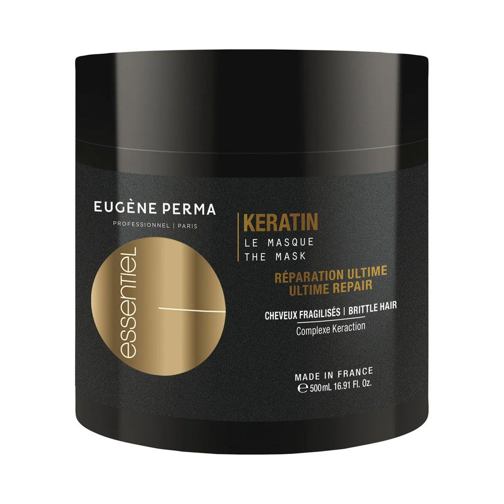 Маска для відновлення пошкодженого волосся Essentiel Keratin Gold Eugene Perma, 500 мл