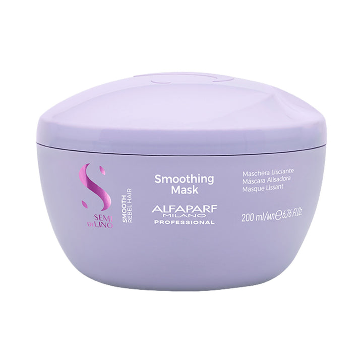 Маска для неслухняного волосся Smoothing Semi Di Lino Smooth Alfaparf Milano