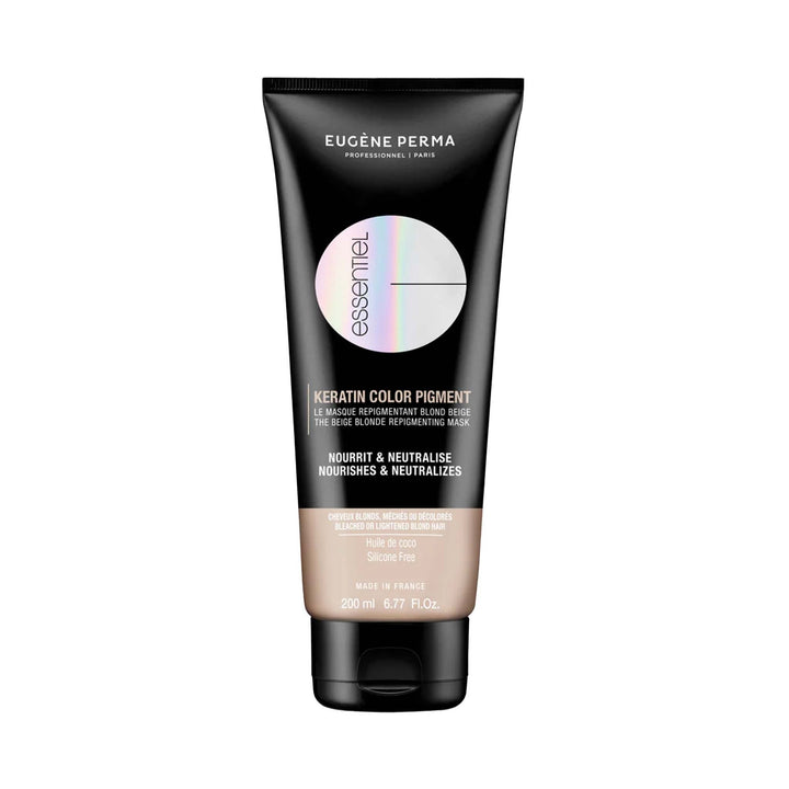 Маска для тонування волосся Essential Keratin Eugene Perma 200 мл, відтінок BEIGE BLONDE