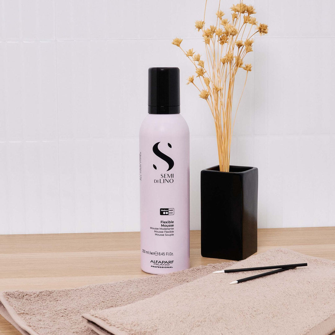 Мус для укладання волосся Flexible Mousse Semi Di Lino Style &amp; Care Alfaparf Milano