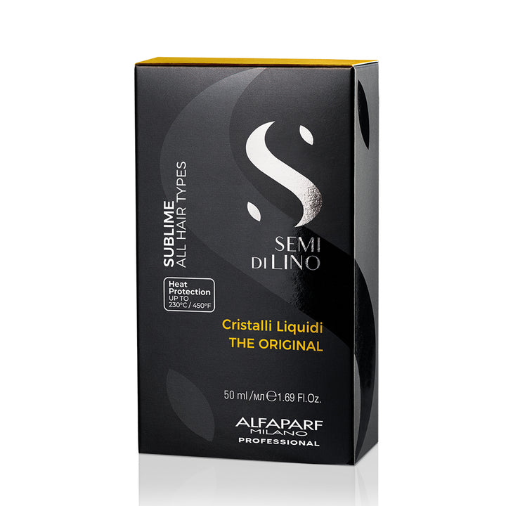 Жидкие кристаллы для волос Cristalli Semi di Lino Sublime Alfaparf Milano