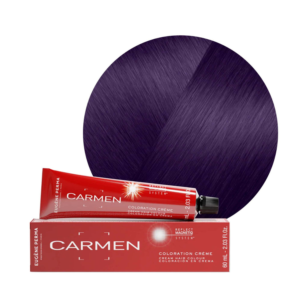 Фарба для волосся перманентна Carmen Eugene Perma 60 мл, відтінок 0*20 PURPLE