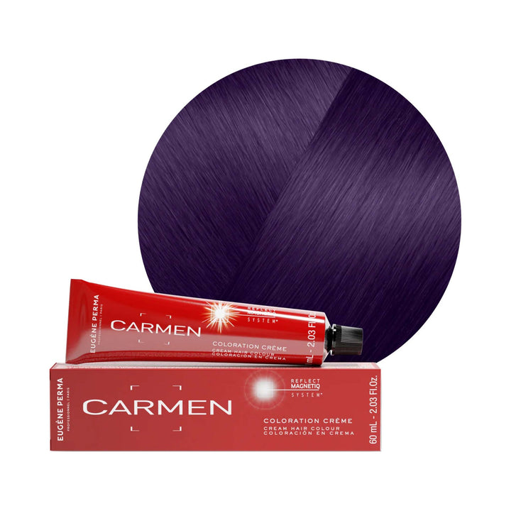 Фарба для волосся перманентна Carmen Eugene Perma 60 мл, відтінок 0*20 PURPLE