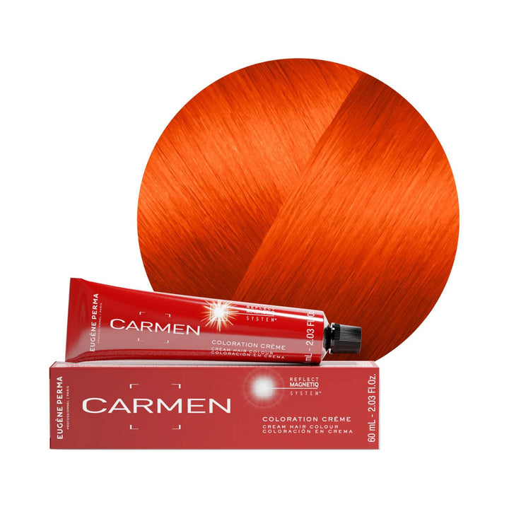Фарба для волосся перманентна Carmen Eugene Perma 60 мл, відтінок 0*44 ORANGE