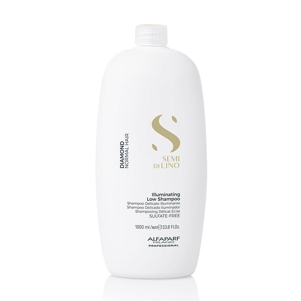 Шампунь для блеска волос с микрокристаллами Semi Di Lino Diamond Illuminating Alfaparf Milano