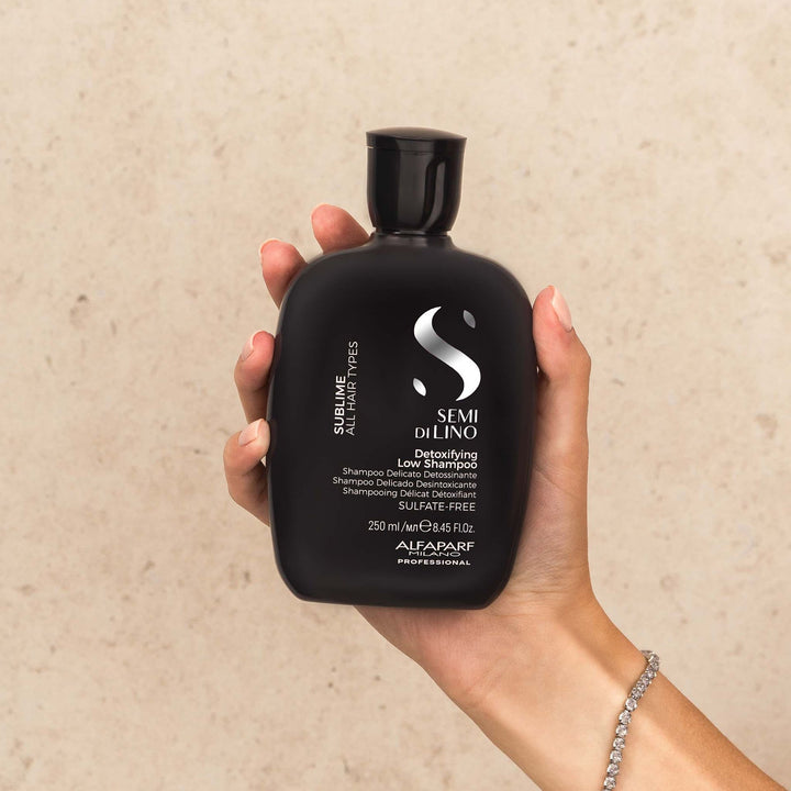 Шампунь для детоксикації волосся Detoxifing Semi Di Lino Sublime Alfaparf Milano