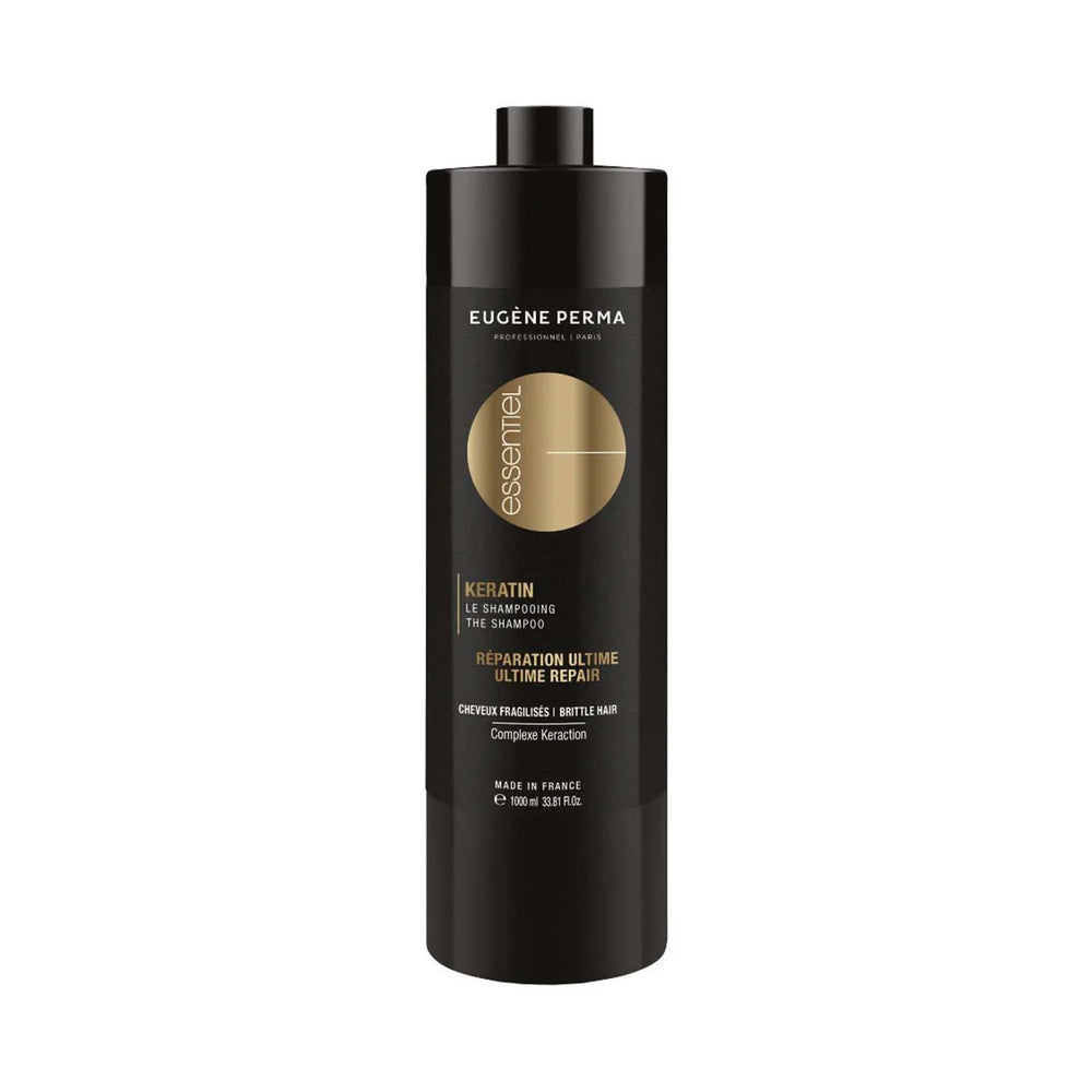 Шампунь для ламкого та пошкодженого волосся Essentiel Keratin Gold Eugene Perma, 1000 мл