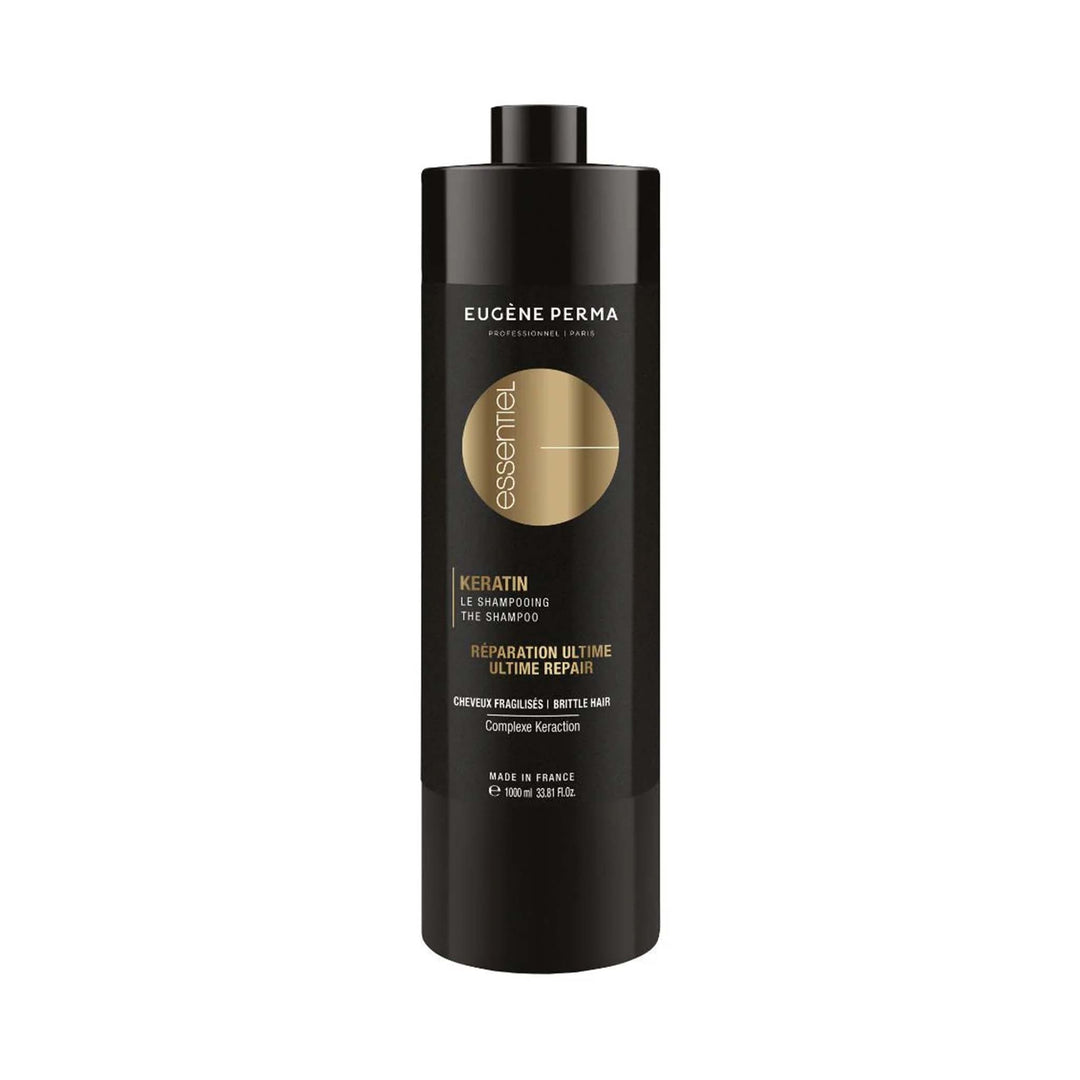 Шампунь для ламкого та пошкодженого волосся Essentiel Keratin Gold Eugene Perma, 1000 мл