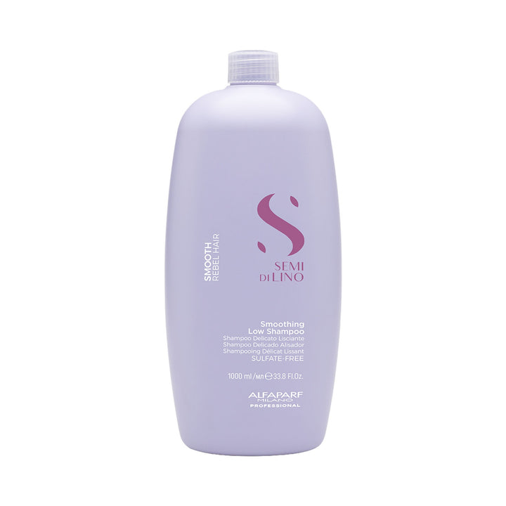 Шампунь для неслухняного волосся Smoothing Semi Di Lino Smooth Alfaparf Milano