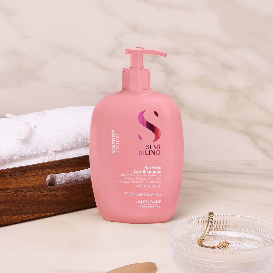 Шампунь для сухого волосся Semi Di Lino Moisture Alfaparf Milano