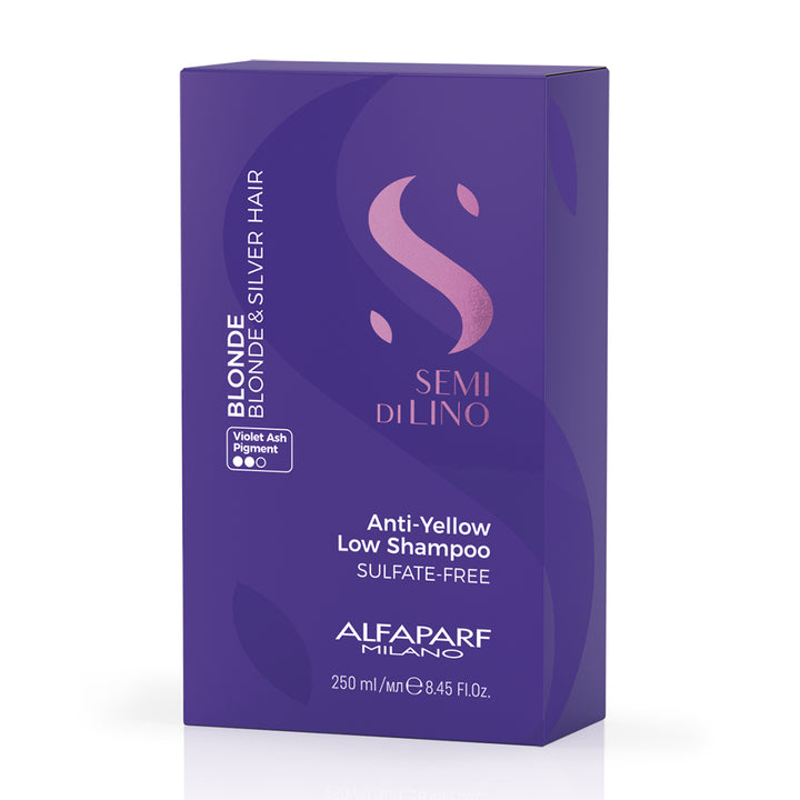 Шампунь против желтизны волос Semi Di Lino Blonde Alfaparf Milano