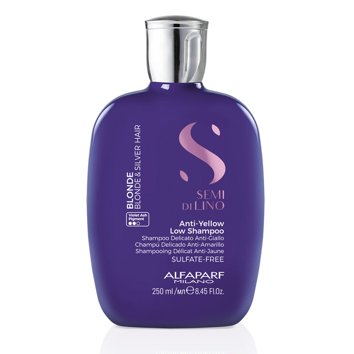 Шампунь против желтизны волос Semi Di Lino Blonde Alfaparf Milano