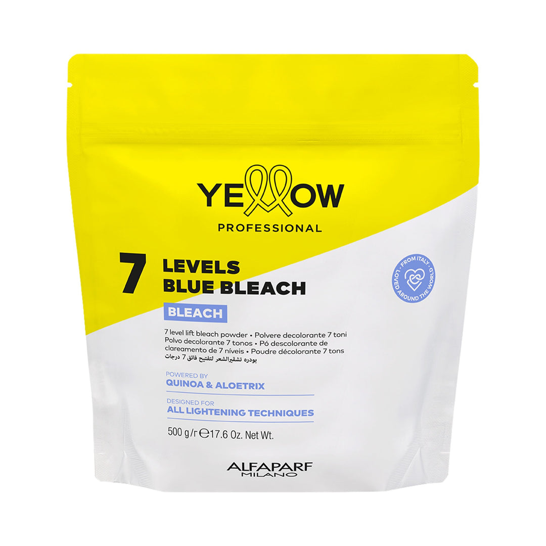 Пудра для знебарвлення волосся до 7 тонів Bleach Yellow