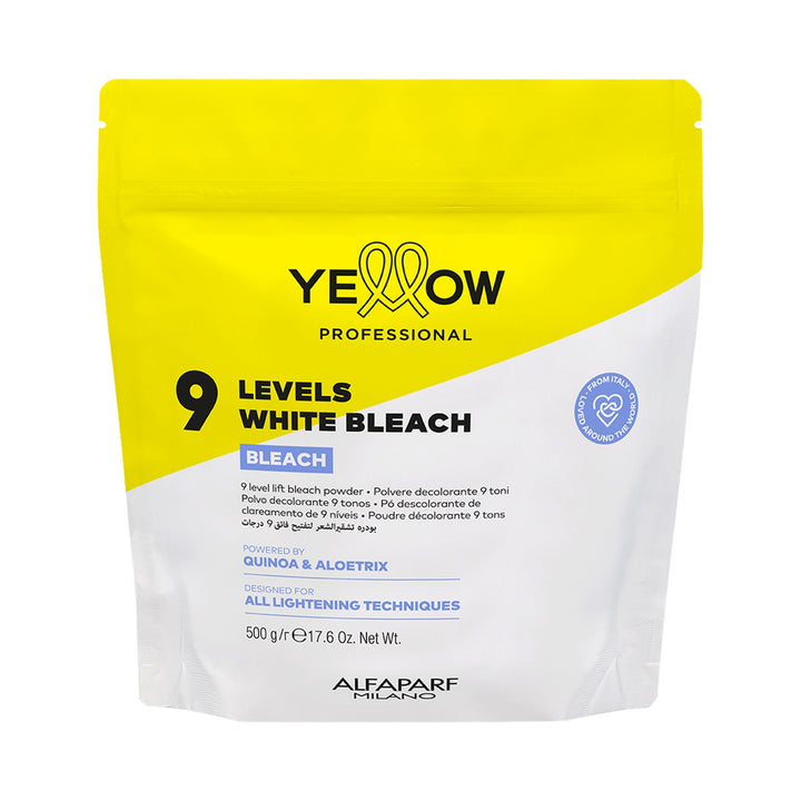 Пудра для знебарвлення волосся до 9 тонів Bleach Yellow