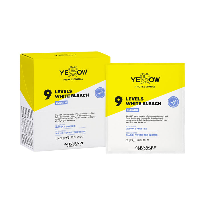 Пудра для знебарвлення волосся до 9 тонів Bleach Yellow